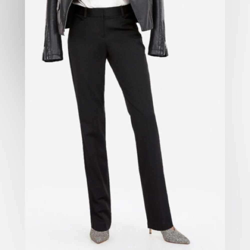 Express Black Columnist Pants size 2L